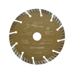 Baier Gold II Diamantscheibe 150mm v.t.l. verschiedene Baier-Maschinen