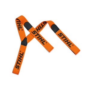 Stihl FS Hosenträger Klettverschluss  Orange – Bild 1