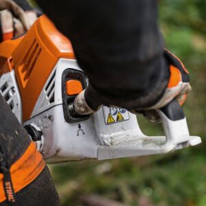 Stihl ms 500i benzin kettensäge