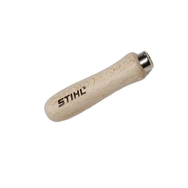 Stihl-vijlhandgreep-hout