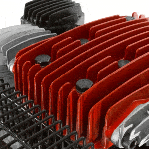 D'Orly RH-Serie 270/650 Kolbenkompressor 400V 5,5 pk – Bild 3
