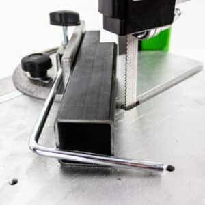 Eggenberg 6038TWIN Tragbare Metallbandsäge - 105 mm 850W + 3x Gratis Bandsägeblätter – Bild 16