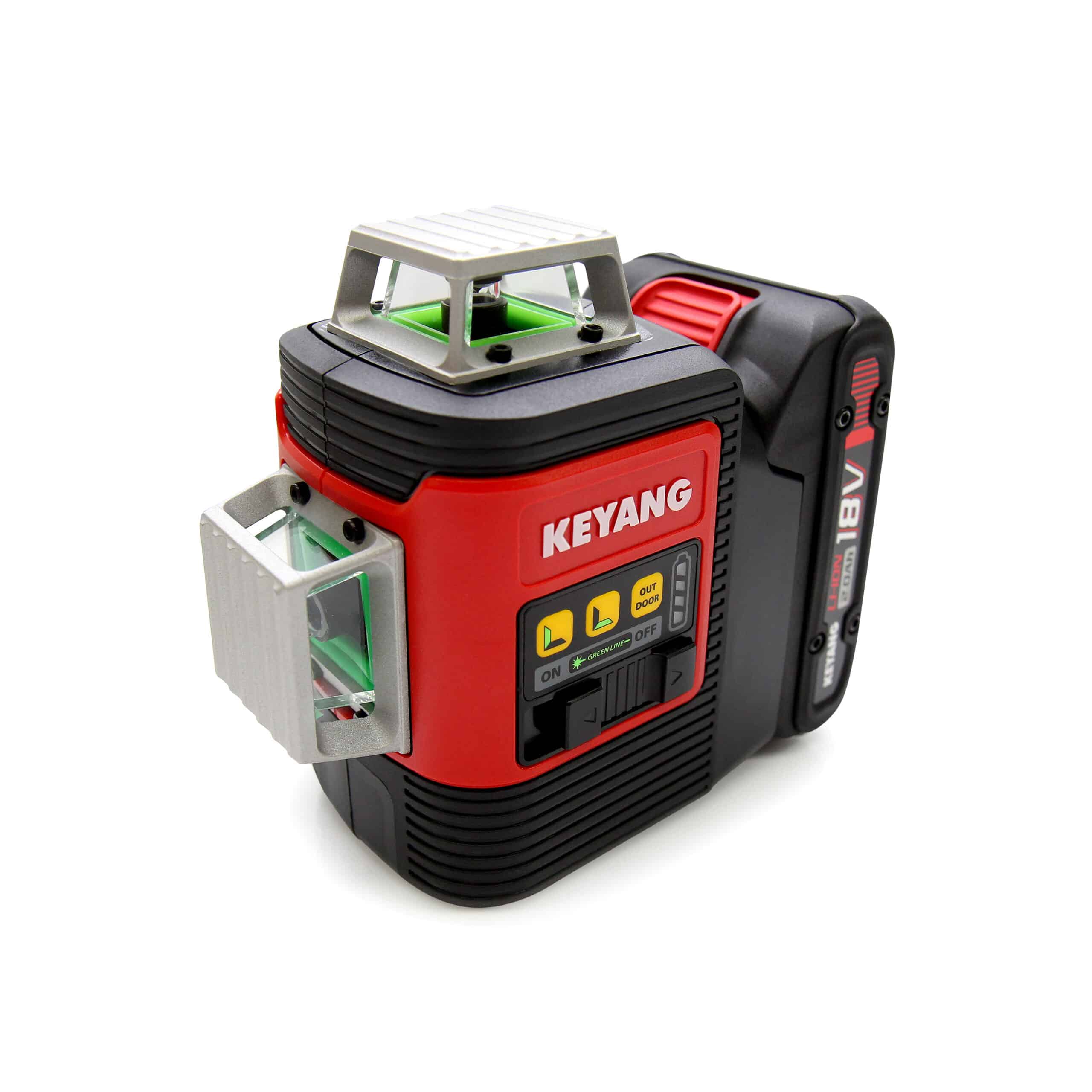 Keyang KL360GL Akku Kreuzlinienlaser – Grün