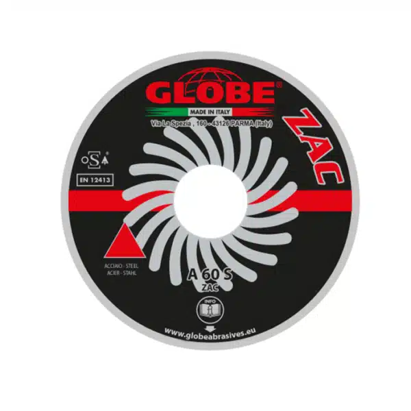 Globe G1716 Trennscheibe Flach 230x2x22,2mm A60S ZAC Eisen & Stahl 50 Stück