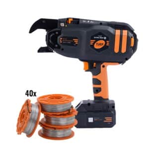 Tjep Ultra Grip-40 Accu Vlechtmachine 18V 4.0Ah