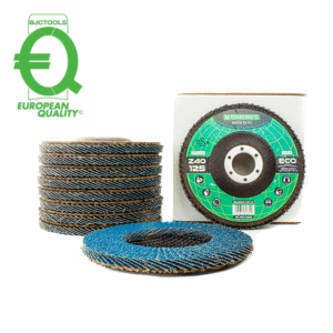 Eggenberg ECO Fächerscheibe flach Zirkonium 125mm INOX/Stahl