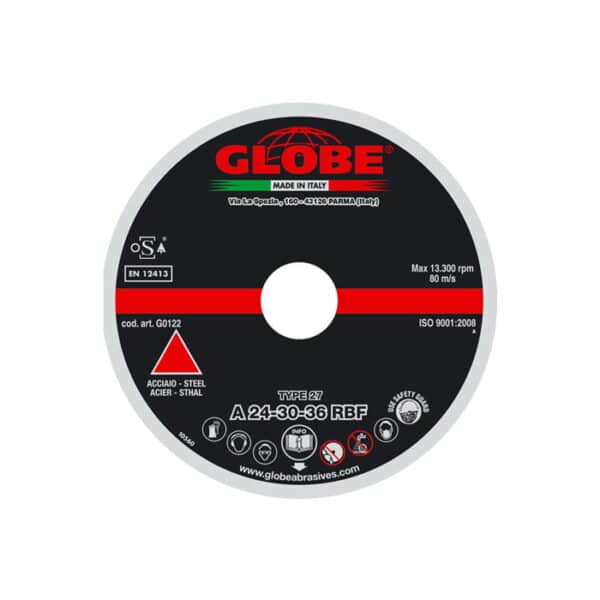 Globe G0127 Schleifscheibe flach 230x7x22,2mm 25 stuks Globe G0127 Schleifscheibe flach 230x7x22,2mm 25 stuks