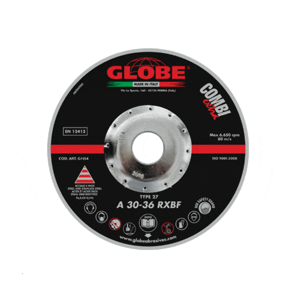 Globe G1045 Kombischeibe 125x4x22,2mm Globe G1045 Kombischeibe 125x4x22,2mm