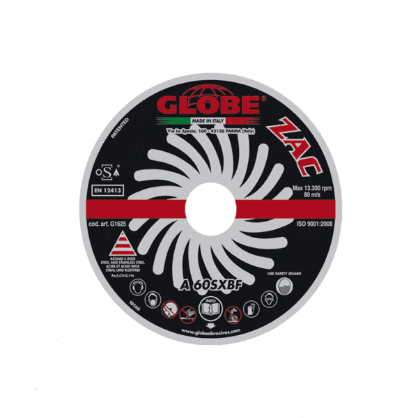 Globe G1624 Trennscheibe flach 115x1x22,2mm 25 Stück Globe G1624 Trennscheibe flach 115x1x22,2mm 25 Stück