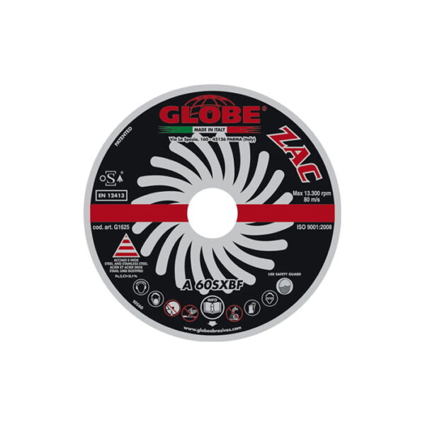 Globe G1723 Trennscheibe Flach 125×1,6×22,2mm 25 Stück Globe G1723 Trennscheibe Flach 125×1,6×22,2mm 25 Stück