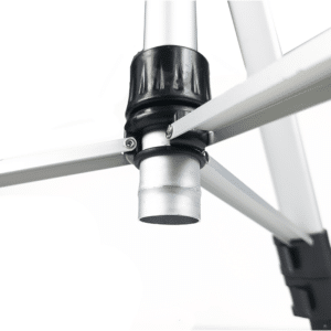 D'Orly Aluminium Stativ 150cm + Adapter 5/8'' - 1/4'' – Bild 4