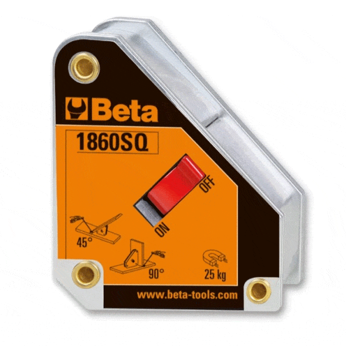 Beta 1860SQ Magnetisches Quadrat 45°/90°