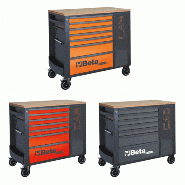 Beta RSC24L-CAB Werkzeugwagen mit 7 Schubladen Beta RSC24L-CAB Werkzeugwagen mit 7 Schubladen