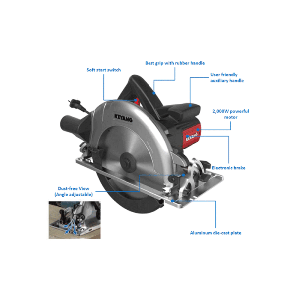 Keyang CS235-20B Kreissäge - 2000W 235mm