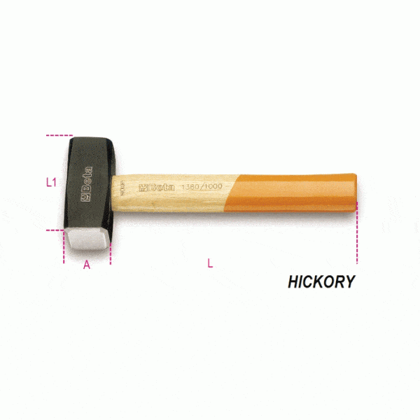 Beta 1380 Faust Hammer Holzgriff