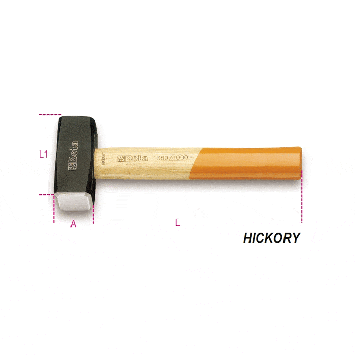 Beta 1380 Faust Hammer Holzgriff