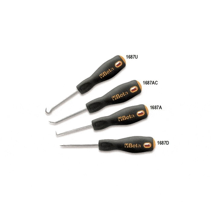 Beta 1687/S4 Satz mit 4 mechanischen Präzisionshaken