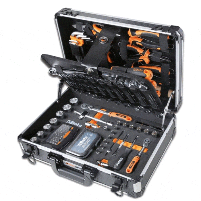 Beta Easy 2054E-128 Werkzeugkoffer 128 tlg