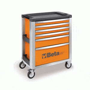 Beta C39/6 Werkzeugwagen mit sechs Schubladen - leer