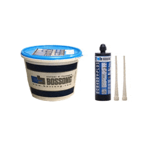 Bossong ACTION KIT OSR-400 V-PLUS Injektionsmörtel 400ml Eimer 12 Stück + FREE Bossong Kit Gun Pro OP=OP