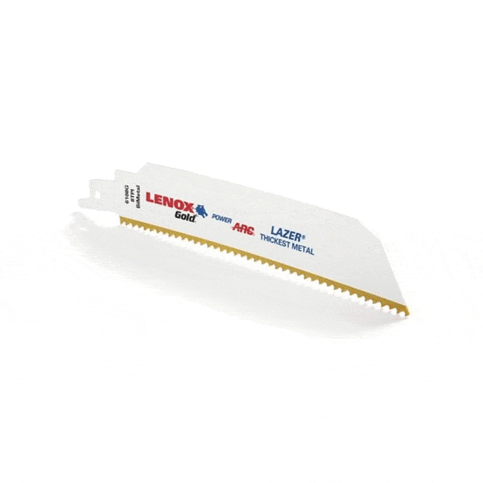 Lenox Gold Power Arc Säbelsägeblatt – Metall – 8 TPI – 6108G/9108G