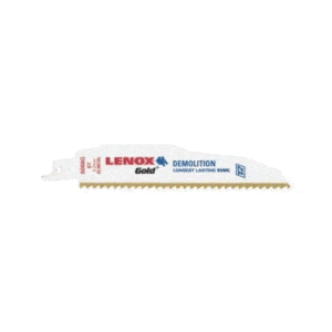 Lenox Gold Power Arc Demolition CT Säbelsägeblatt – 6 TPI – 6066G/966G/106G