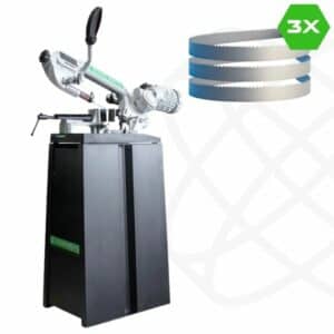 Eggenberg Metallbandsäge EBS1440 - 127 mm 230V + GRATIS 3x Bandsägeblätter