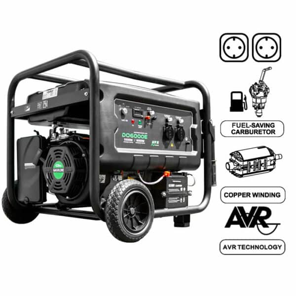D’Orly Benzin-Aggregat DO6000E 6kW AVR