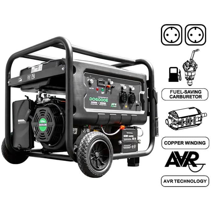 D’Orly Benzin-Aggregat DO6000E 6kW AVR