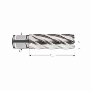 Eggenberg HSS Kernbohrer Weldon 19 – 41×55 mm