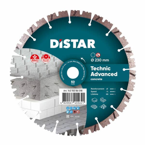 DiStar Diamantscheibe Technic Advanced 22.23mm 230mm DiStar Diamantscheibe Technic Advanced 22.23mm 230mm