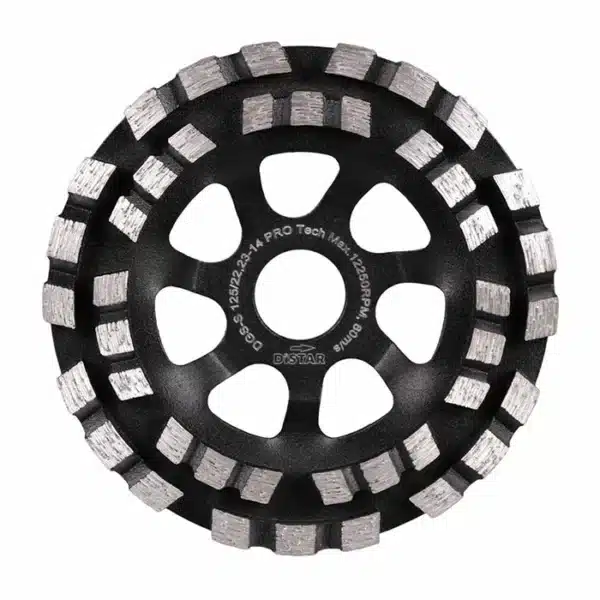 DiStar DGS-S Pro Tech Diamantschleiftopf – 125×22,2 mm