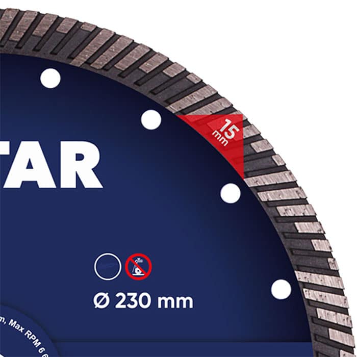 DiStar Diamantscheibe Turbo Super Max
