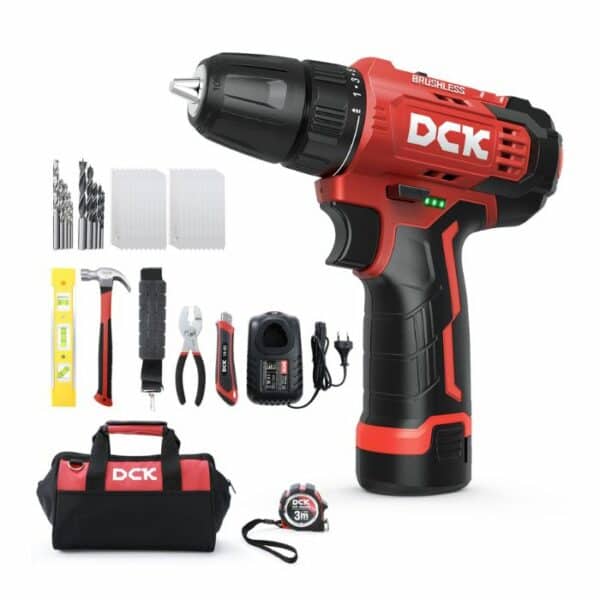 DCK Tools KDJZ23-10 Akku-Bohrschrauber 10mm 35Nm - 1x2.0Ah DCK Tools KDJZ23-10 Akku-Bohrschrauber 10mm 35Nm - 1x2.0Ah
