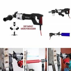 BYCON Aktionsset | Bau-Staubsauger AVC38-HEPA & Brushless Diamantbohrmaschine DB-132 M18 & 1 1/4'' – Inkl. 2 blaue und 2 schwarze Bohrer – Bild 3