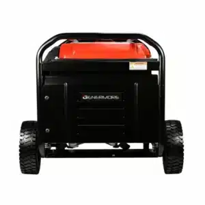 Genermore Generator 10kVA Aggregat auf Benzin - G10000D-A mit AVR - 1x230V - Back