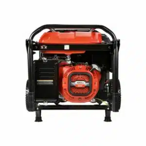 Genermore Generator 8.0kVA Aggregat auf Benzin - G8000D-A mit AVR - 1x230V - Left