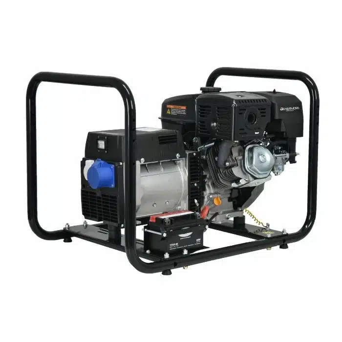 Genermore Generator 8.0kVA Aggregat auf Benzin - GP8000T230 mit AVR - 3x230V
