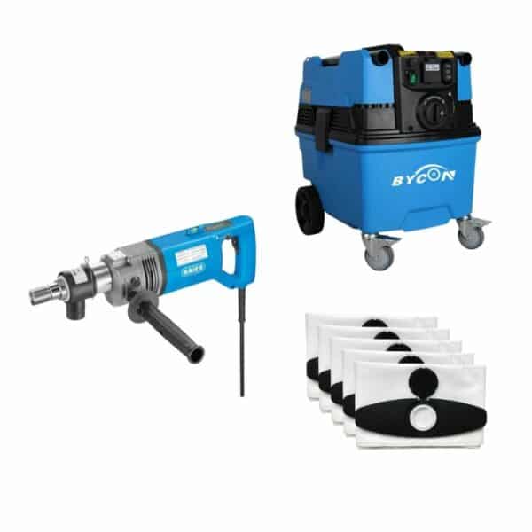 Baier BDB 825 Diamantbohrmaschine 1800W + AVC38-HEPA Staubsauger SET Baier BDB 825 Diamantbohrmaschine 1800W + AVC38-HEPA Staubsauger SET