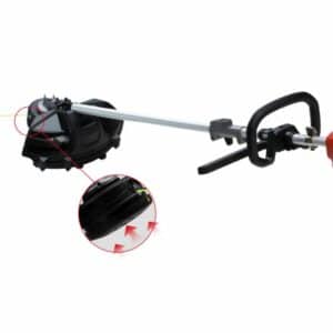DCK Akku Freischneider 58V – inkl. 5.0Ah Akku, 8A Schnellladegerät & Tragegurt – Kombimotor SET – Bild 3