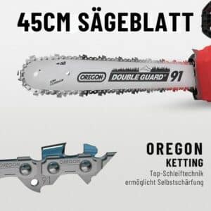 DCK Tools KDCS58181Z Akku Kettensäge 58V 45cm - BODY – Bild 5