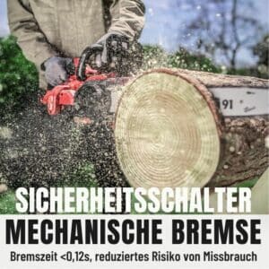 DCK Tools 58V Schnittpaket PRO – Akku-Kettensäge + Heckenschere mit zusätzlichem 5.0Ah Akku – Bild 7