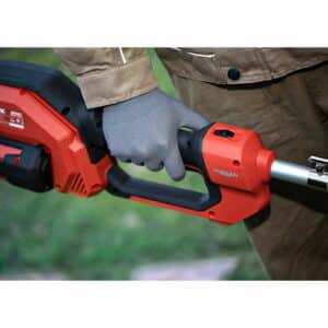 DCK Akku Freischneider 58V – inkl. 5.0Ah Akku, 8A Schnellladegerät & Tragegurt – Kombimotor SET – Bild 7