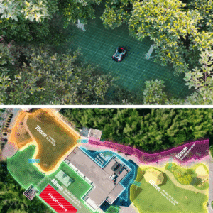 DCK TERRAINA S KI-Mähroboter – 2000 m² – 3D LiDAR SLAM – Kabellose Begrenzung – Bild 7