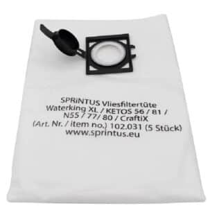 D'Orly x Sprintus Vliesfilterbeutel M – 5 Stück
