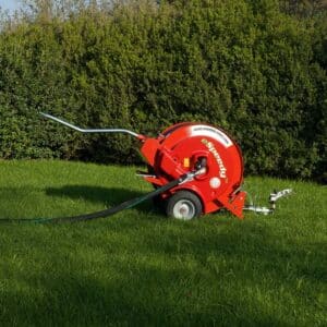 Speedy Rain E40 Beregnungswagen 130m inkl. Sprühwagen – Elektrisch & mit Timer – Bild 5