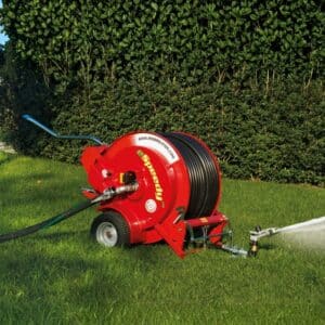 Speedy Rain E40 Beregnungswagen 130m inkl. Sprühwagen – Elektrisch & mit Timer – Bild 3