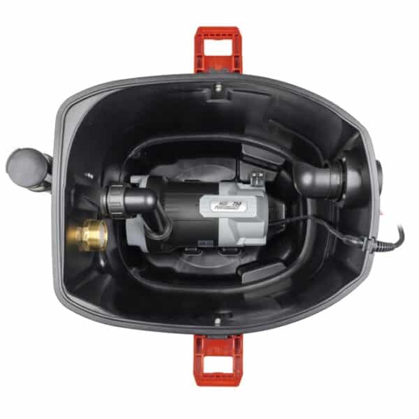 HydroX Fire Wasserstaubsauger mit Schmutzwasserpumpe 40L